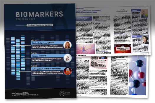 Biomarkers Series UK 2020 Newsletter Graphics Carousel