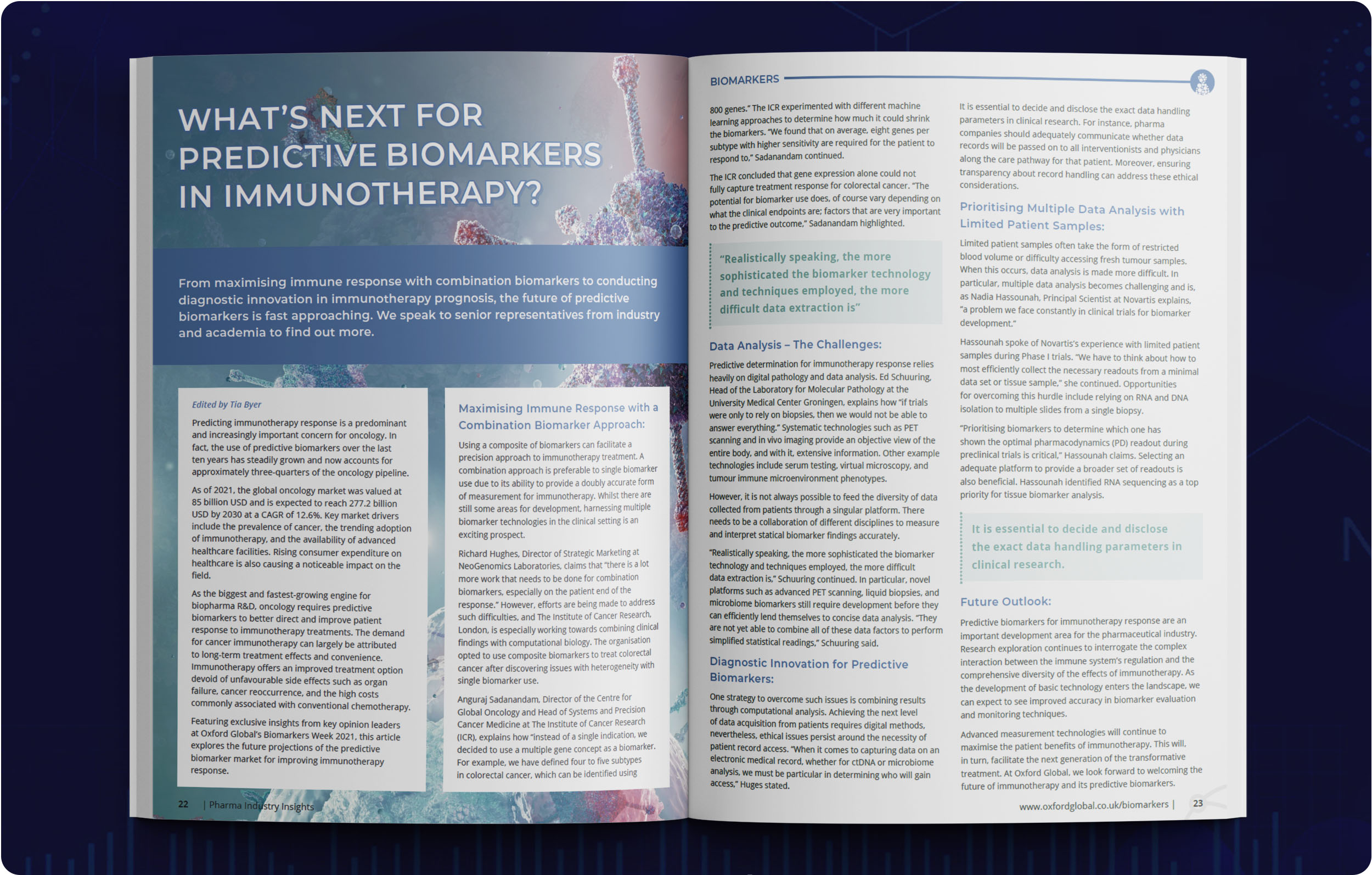 Biomarkers R&D Key 40 Stories